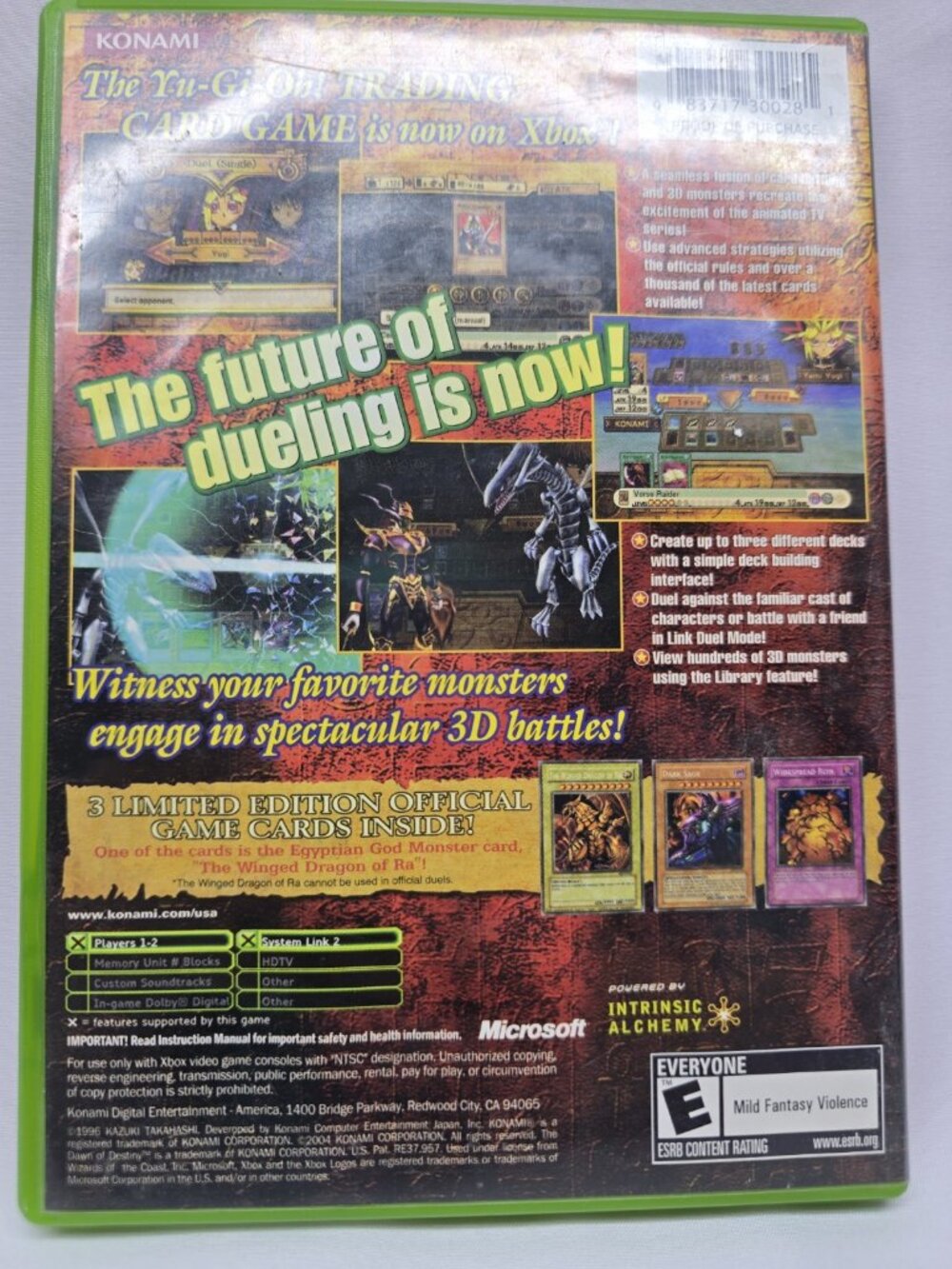 Yu-Gi-Oh! The Dawn of Destiny (Microsoft Xbox, 2004) - Picture 3 of 7